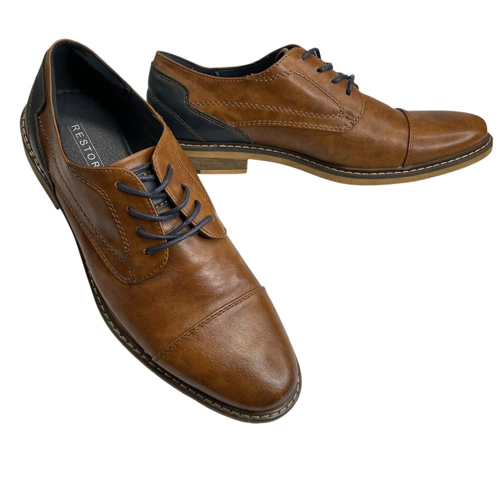 RESTORATION Mens Lowry Oxford‎ Shoes 8M
